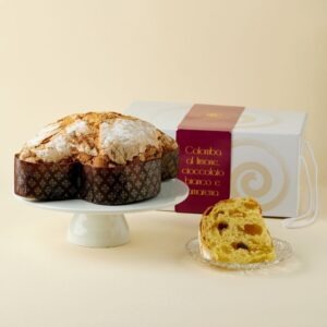 dulcis in fundo - colomba artigianale limone cioccolato bianco e amarena