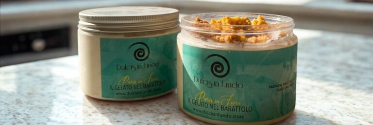 gelato artigianale panis in fiore